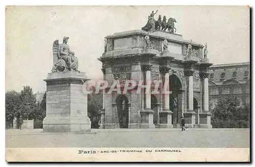 Cartes postales Paris Arc de Triomphe du Carrousel