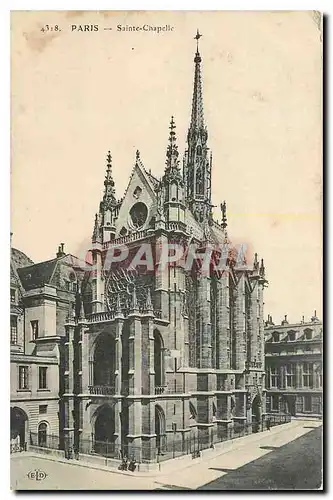 Cartes postales Paris Sainte Chapelle