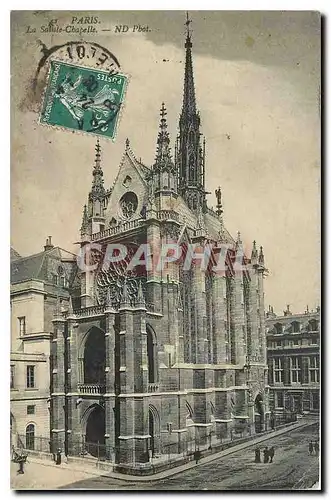 Cartes postales Paris La Sainte Chapelle