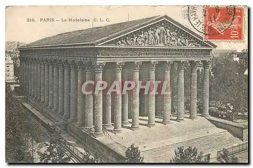 Cartes postales Paris La Madeleine