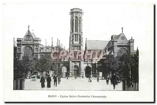 Cartes postales Paris Eglise Saint Germain l'Auxerrois