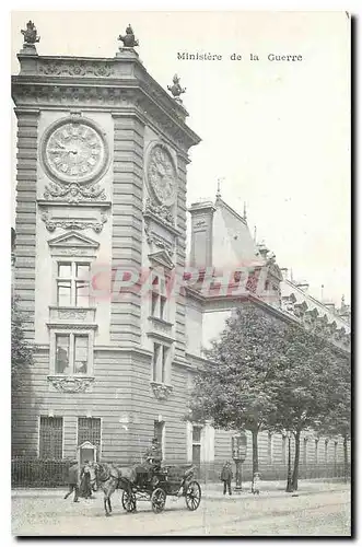 Cartes postales Ministere de la Guerre