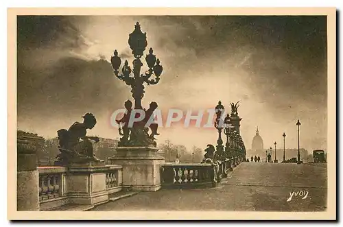 Ansichtskarte AK Paris Motifs decoratifs du Pont Alexandre III