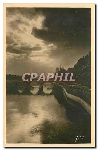 Ansichtskarte AK Paris La Seine au Quai de Bethune