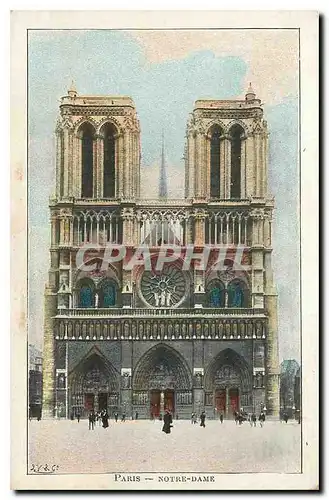 Cartes postales Paris Notre Dame