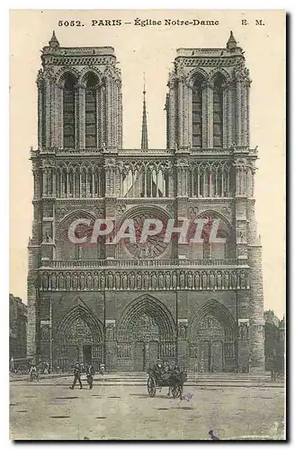 Cartes postales Paris Eglise Notre Dame