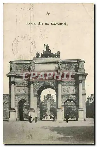 Cartes postales Paris Arc du Carrousel