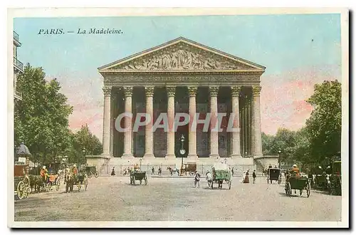 Cartes postales Paris La Madeleine