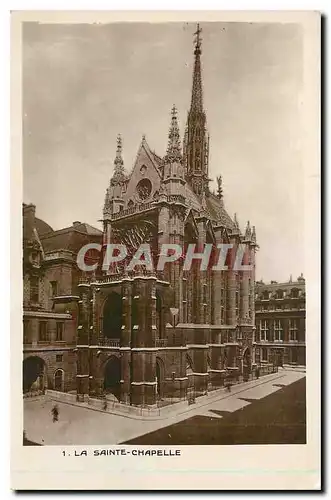 Cartes postales La Sainte Chapelle Paris