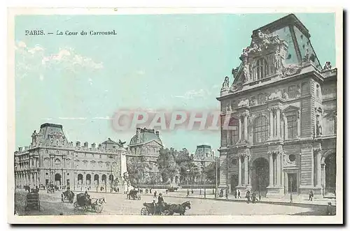 Cartes postales Paris La Cour du Carrousel