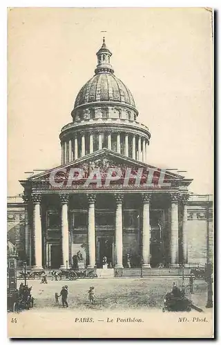 Cartes postales Paris Le Pantheon