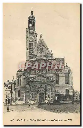 Cartes postales Paris Eglise Saint Etienne du Mont