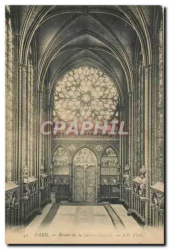 Cartes postales Paris Sainte Chapelle