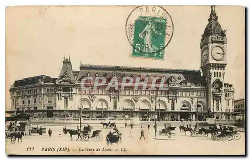 Cartes postales Paris La Gare de Lyon