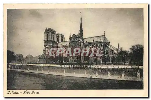 Cartes postales Paris Notre Dame