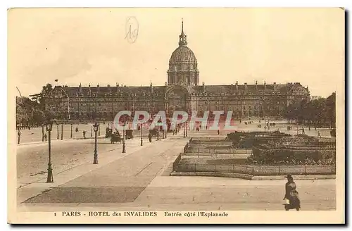 Ansichtskarte AK Paris Hotel des invalides Entree cote l'Esplanade