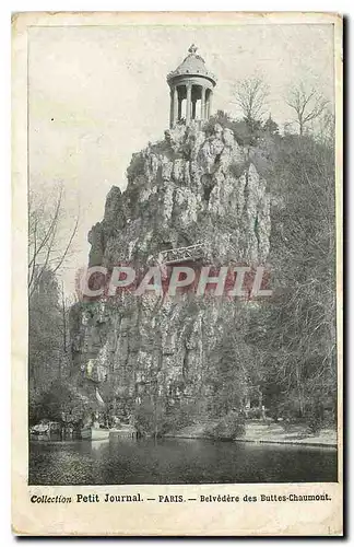 Ansichtskarte AK Petit Journal Paris Belvedere des Buttes Chaumont