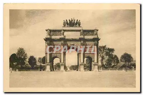 Cartes postales Paris L'Arc de Triomphe du Carrousel