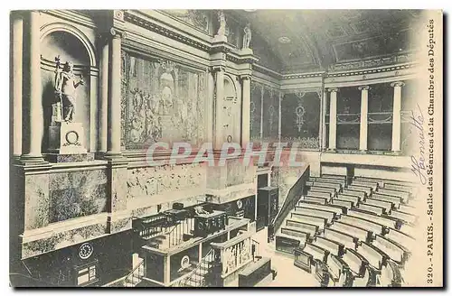 Cartes postales Paris Salle des Seances de la Chambre des Deputes