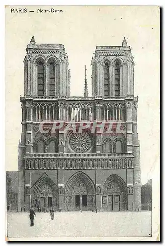 Cartes postales Paris Notre Dame