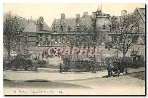 Cartes postales Paris Le Musee de Cluny