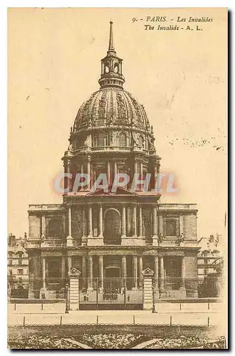 Cartes postales Paris Les Invalides