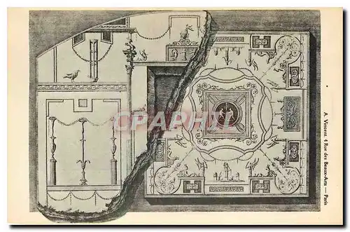 Ansichtskarte AK A Vincent 4 Rue des Beaux Arts Paris