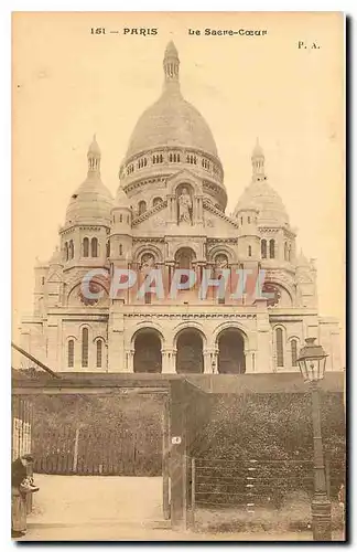 Cartes postales Paris Le Sacre Coeur