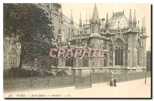 Cartes postales Paris Notre Dame Sacristie