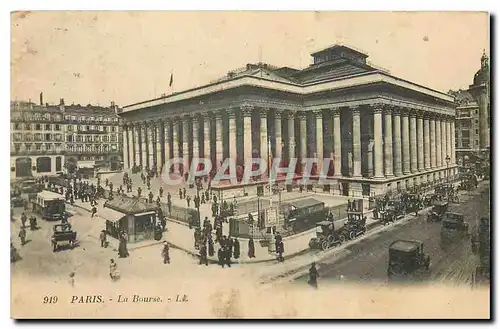 Cartes postales Paris La Bourse