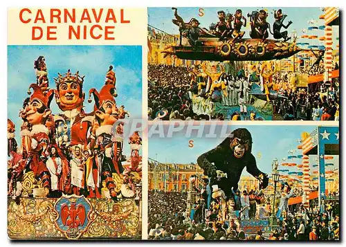 Cartes postales moderne La Cote d'Azur Carnaval de Nice