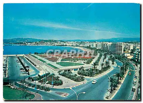 Cartes postales moderne La Cote d'Azur Vue generale de la Croisette Cannes