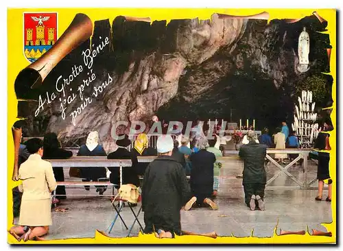 Cartes postales moderne Lourdes La Grotte Miraculeuse