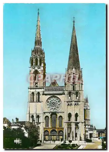 Cartes postales moderne Chartres Eure et Loir La Cathedrale