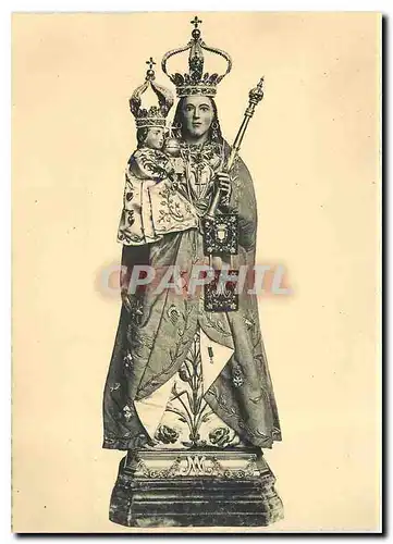 Cartes postales moderne Notre Dame de Laghet Statue Miraculeuse