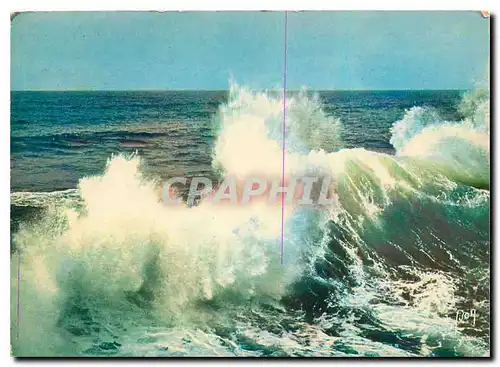 Cartes postales moderne Couleurs et Lumiere de France Effet de maree d'equinoxe en Bretagne