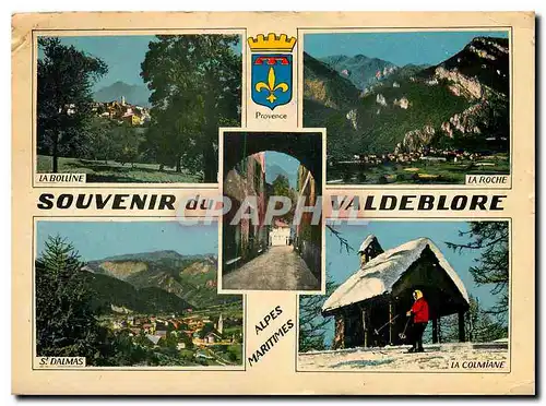 Cartes postales moderne Valdeblore Alpes Maritimes