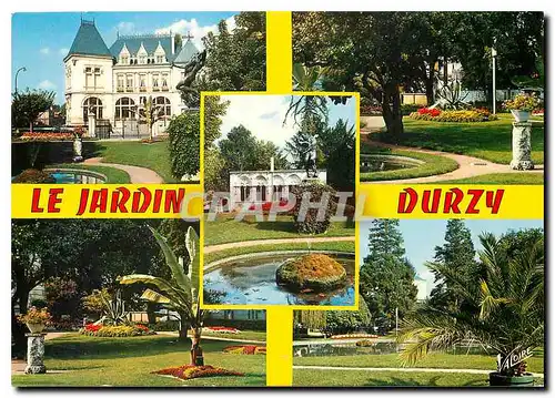 Moderne Karte Le Gatinais Montargis Loiret Differents aspects du jardin Durzy