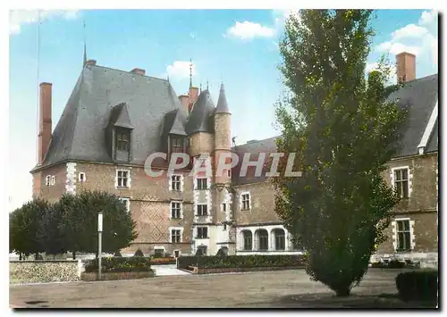 Moderne Karte Gien Loiret Le Chateau