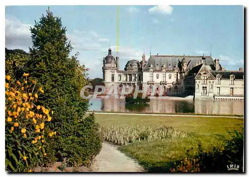 Moderne Karte Chantilly Oise Le Chateau