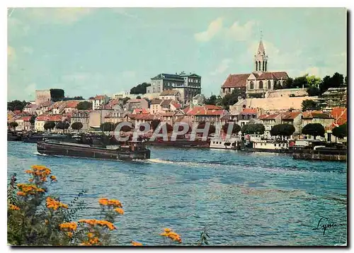 Cartes postales moderne Conflans Ste Honorine Yvelines Vue generale