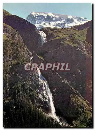 Cartes postales moderne Adelboden Berner Oberland Engstigen Wasserfalle