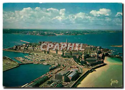 Cartes postales moderne La Bretagne Saint Malo Vue generale