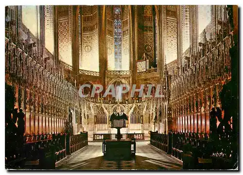 Cartes postales moderne Albi Cite d'Art La Basilique Sainte Cecile Details de l'Interieur