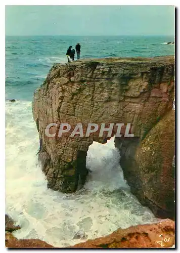 Cartes postales moderne La Bretagne en Couleurs Quiberon Morbihan La Cote Sauvage L'arche de Port Blanc