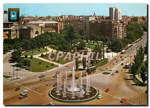 Moderne Karte Madrid Place de Saint Jean de la Croix promenade de la Castellans