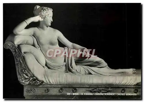 Cartes postales moderne Roma A Canova Paolina Borghese Museo Borghese