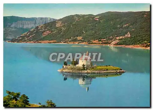 Moderne Karte Barrage de Serre Poncon H A La Chapelle de St Michel de Prunieres