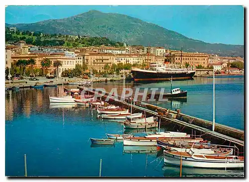 Cartes postales moderne Couleurs et Lumiere de France La Corse oasis de Beaute Ajaccio Vue generale du Port