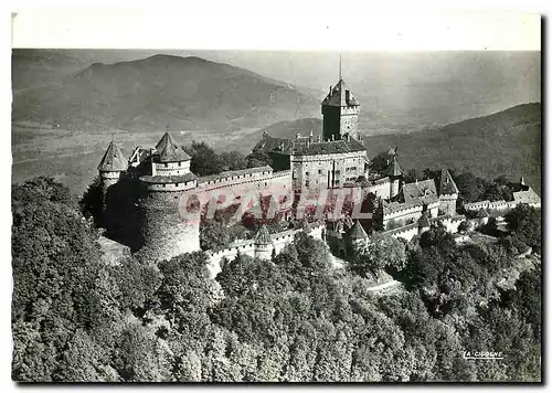 Moderne Karte Le Chateau du Haut Koenigsburg Bas Rhin